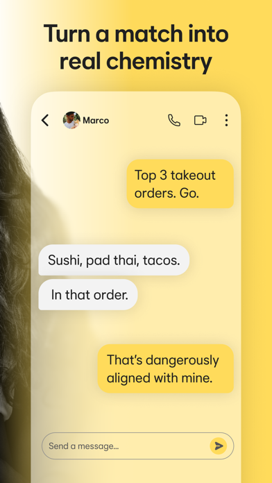 Bumble App Store screenshot