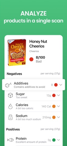 Yuka App Store screenshot