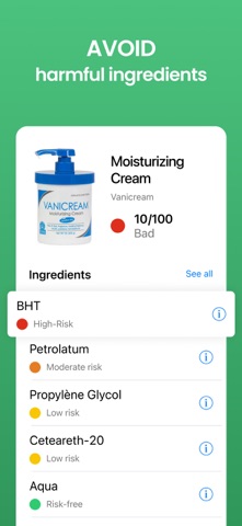 Yuka App Store screenshot